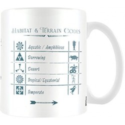 Fantastic Beasts-Habitat & Terrain Codes Mug (Tazza)