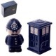 London Merchandise - Police Public Call Box & Policeman Salt & Pepper Set (Sale E Pepe)