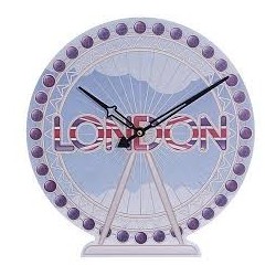London Merchandise - London Eyes Wall Clock Orologio Da Parete