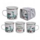 Gadget / Merchandise-Urban Rider Scooter Retro Enamel Mug (Tazza in metallo Smaltata)