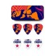 Primus-Les Claypool Collectible Guitar Picks (Set di Plettri da Collezione)