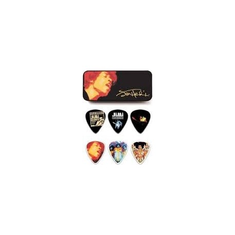 Jimi Hendrix-Electric Ladyland Hendrix Collectible Guitar Picks (Set di Plettri da Collezione)