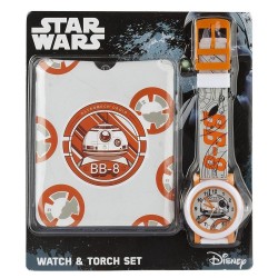 Star Wars-Star Wars BB8 Quartz Watch & Torch Set