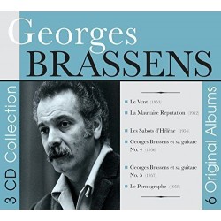 Georges Brassens-3 CD Collection/ 6 Original Albums