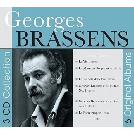 Georges Brassens-3 CD Collection/ 6 Original Albums