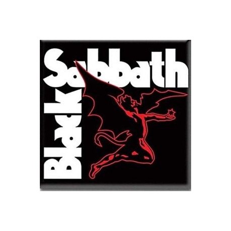 Black Sabbath-Black Sabbath Classic Logo Fridge Magnet (Magnete)