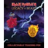 Iron Maiden-Legacy Of The Beast Set 3 Clairvoyant & Wicked Man Pin (Spille in Metallo)