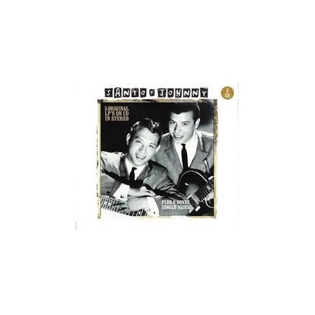 Santo & Johnny-5 Original Lp's On CD In Stereo