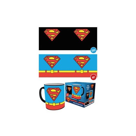 Superman-Superman Logo Heat Activated Mug (Tazza Cambia Colore)