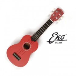 Ukulele-Eko Primo Ukulele Red