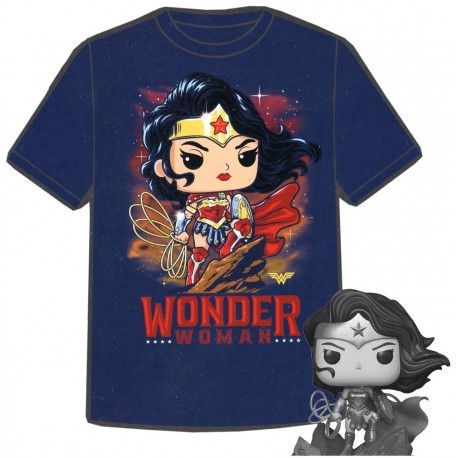 Dc Comics-Pop! & Tee Box Wonder Woman
