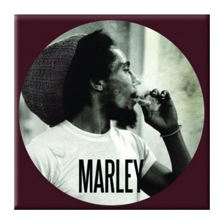 Bob Marley-Circle Magnet