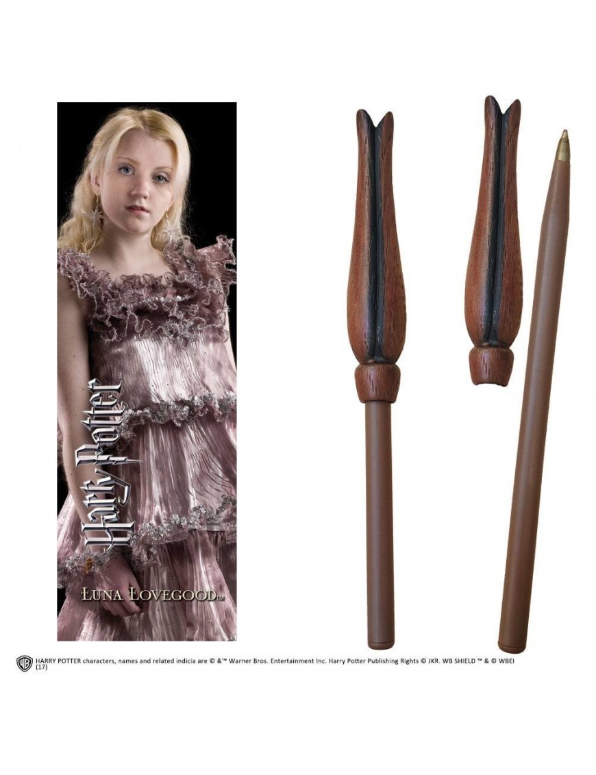 Harry Potter-Luna Lovegood Wand Pen & Bookmark (Penna & Segnalibro) -  Rock&Folk