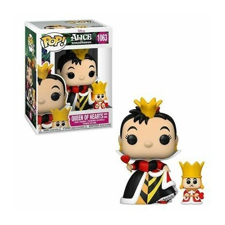 Disney-Pop! Alice In Wonderland Queen Of Hearts With King (1063)