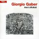 Giorgio Gaber-Anni Affollati