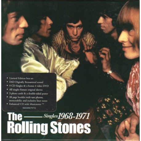 Rolling Stones-Singles 1968-1971 (9 Cd Singles+DVD)