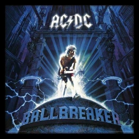 AC/DC-Ballbreaker Framed Poster (Riproduzione Copertina Album Incorniciata)