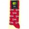 Beatles-Beatles Love Me Do Red Socks (Paio Calze)