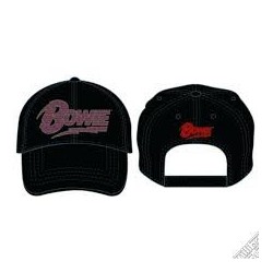 David Bowie-Bowie Flash Logo Cap (Cappellino)