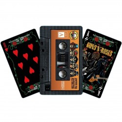 Guns n'Roses-Appetite For Destruction Cassette Premium Playing Card (Mazzo Di Carte)