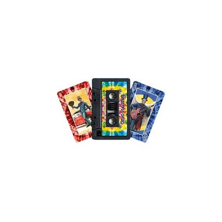 Grateful Dead-Steal Your Face Cassette Premium Playing Card (Mazzo Di Carte)
