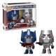 Transfpormer-Pop! Retro Toys Optimus Prime & Megatron 2 Pack