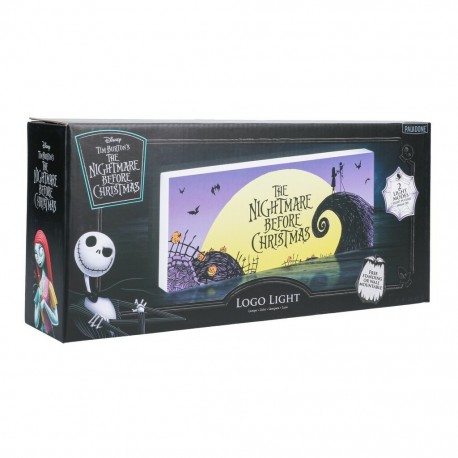 Nightmare Before Christmas-Logo Light (Luce Con Logo)
