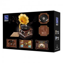 Retro Collection Pantasy-Construction Set Retro Gramophone 34 Cm