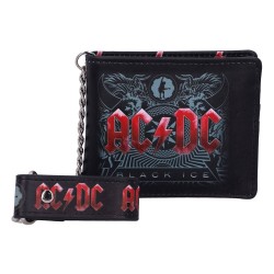 AC/DC-Black Ice Wallet (Portafoglio con catena)