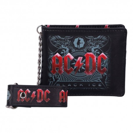 AC/DC-Black Ice Wallet (Portafoglio con catena)