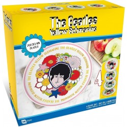 Beatles-Yellow Submarine Porcelain Plates (4 Plate Set)