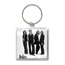 Beatles-Beatles White Iconic Photos Collectable Keychain