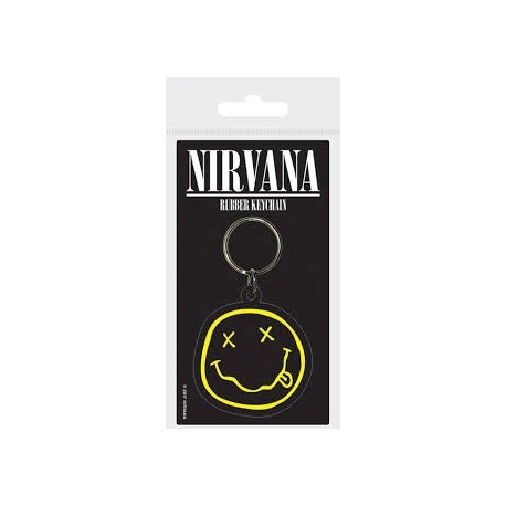 Nirvana-Smile Rubber Keychain (Portachiavi)