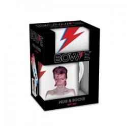 David Bowie-Bowie Aladdin Sane Mug & Socks Gift Set (Tazza E Calze)