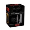 AC/DC-Back In Black Mug And Socks Set (Set Tazza E Calze)