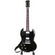 Strumenti Musicali-Chitarra Gibson Sg 300 TCH Stagg Nera (Black Sabbath Tribute)