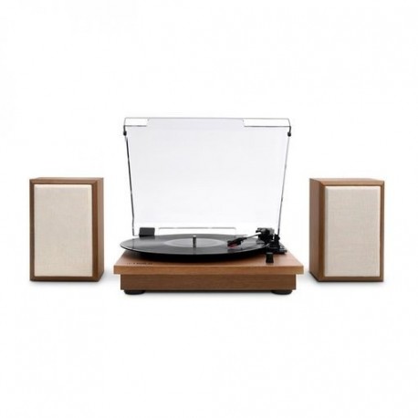 Giradischi (Turntable)-Victrola VM-135 Montauk Oak