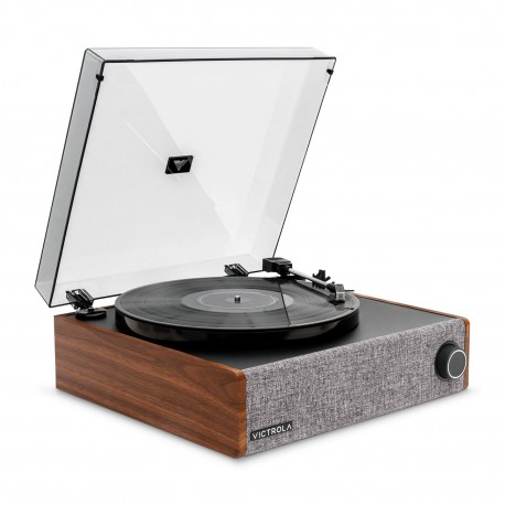 Giradischi (Turntable)-Victrola VTA-78 Eastwood LP Wanut (Noce)