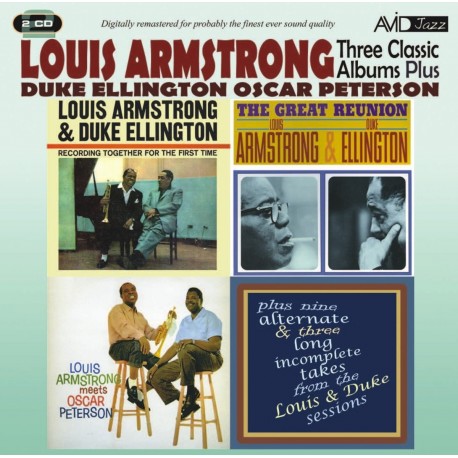 Armstrong/Ellington/Peterson-Three Classic Album Plus