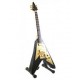 Strumenti Musicali-Chitarra Gibson Flying V Black & Gold (Lenny Kravitz)